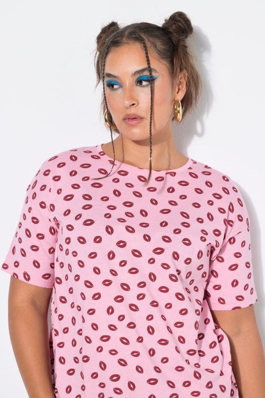 Kiss Print Short Sleeve Tee