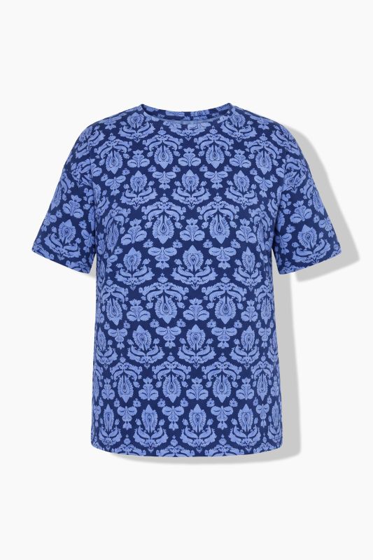 Ornate Print Short Sleeve Tee