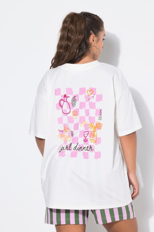 Girl Dinner Back Graphic Tee