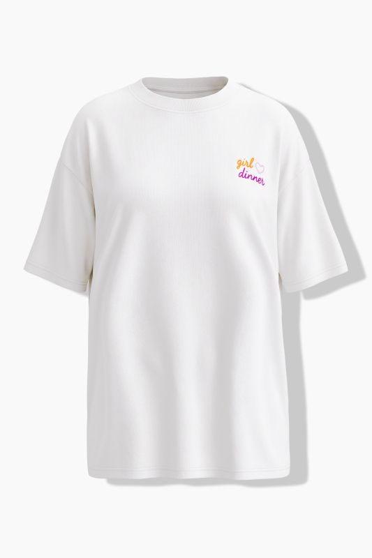 Girl Dinner Back Graphic Tee