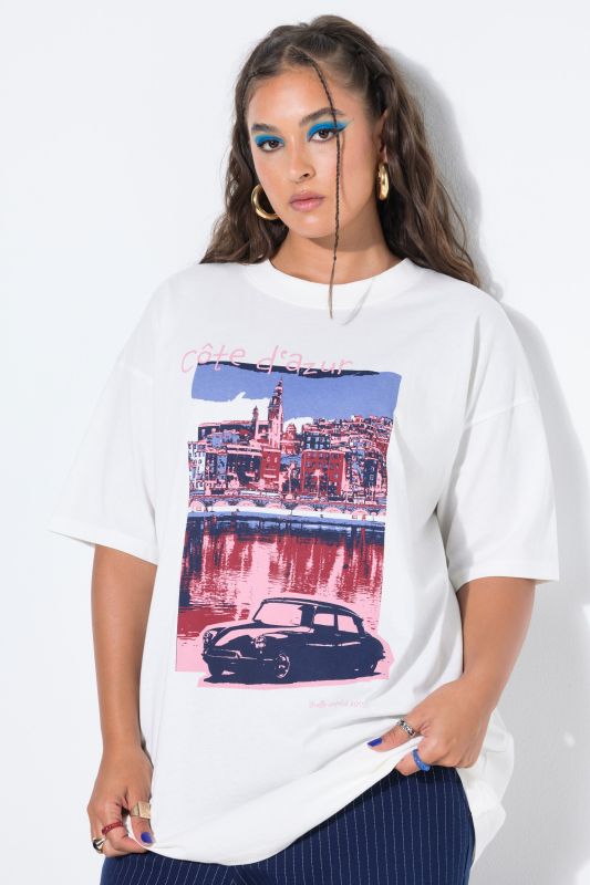 Côte d'Azur Oversized Graphic Tee