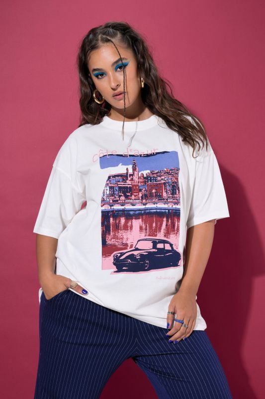 Côte d'Azur Oversized Graphic Tee