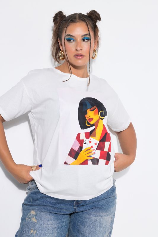 Pair of Aces Oversized Graphic Tee