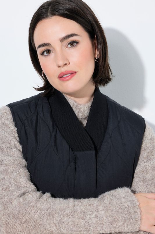 HYPRAR Quilted College Collar Vest