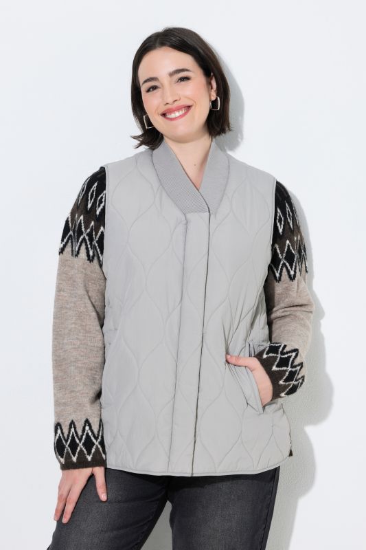 HYPRAR Quilted College Collar Vest