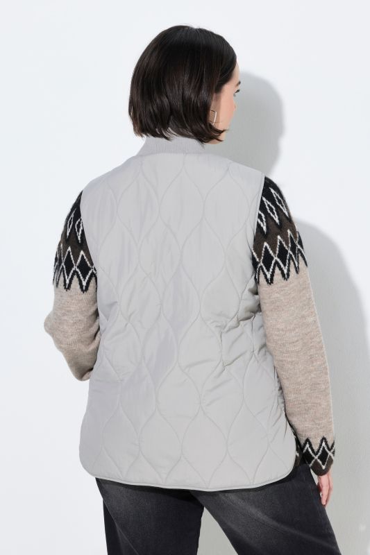 HYPRAR Quilted College Collar Vest