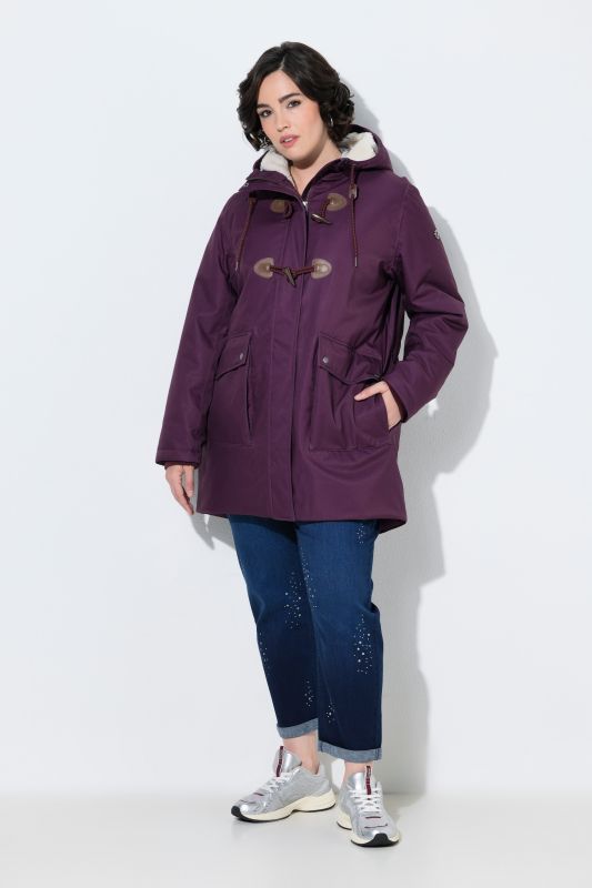 HYPRAR Fleece-Lined Rain Jacket