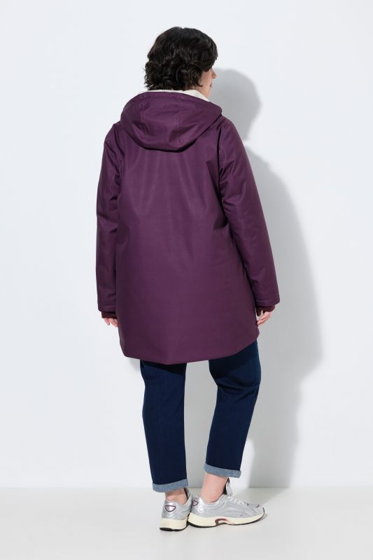 HYPRAR Fleece-Lined Rain Jacket
