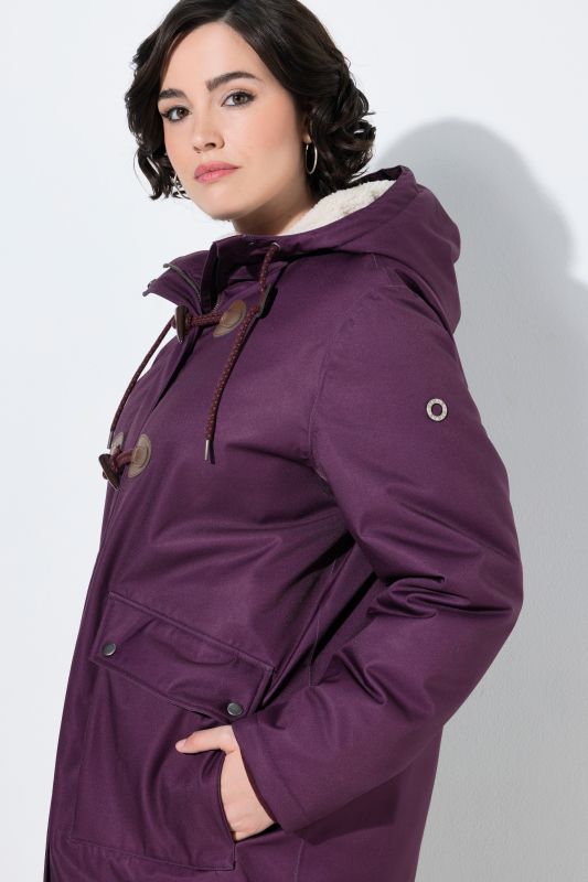 HYPRAR Fleece-Lined Rain Jacket