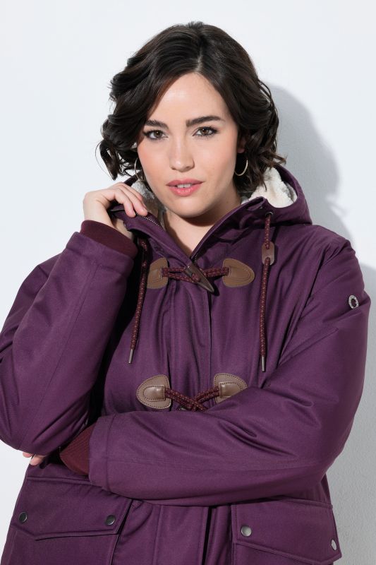HYPRAR Fleece-Lined Rain Jacket