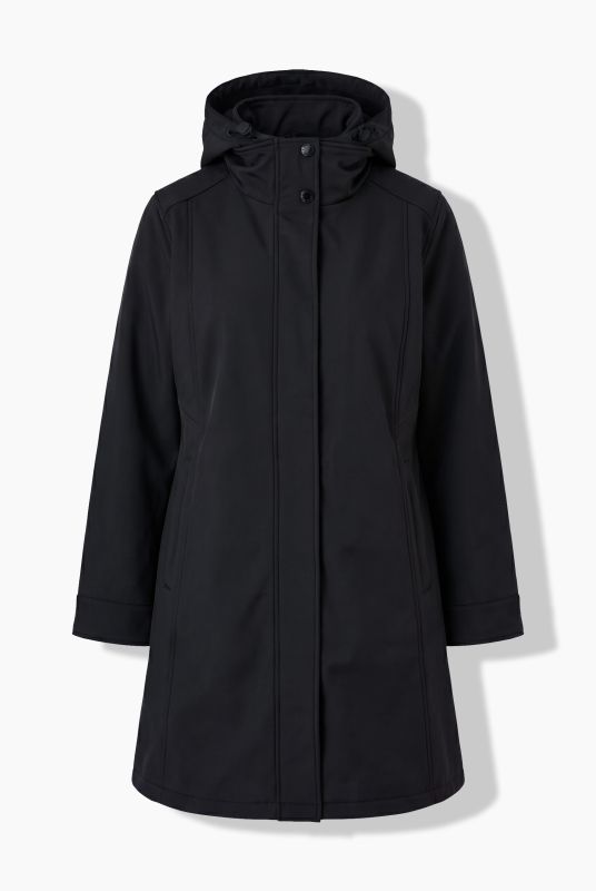 HYPRAR Water-Repellent Stretch Fit Softshell Jacket