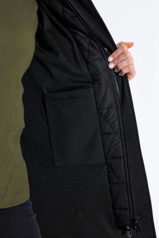 HYPRAR Water-Repellent Stretch Fit Softshell Jacket