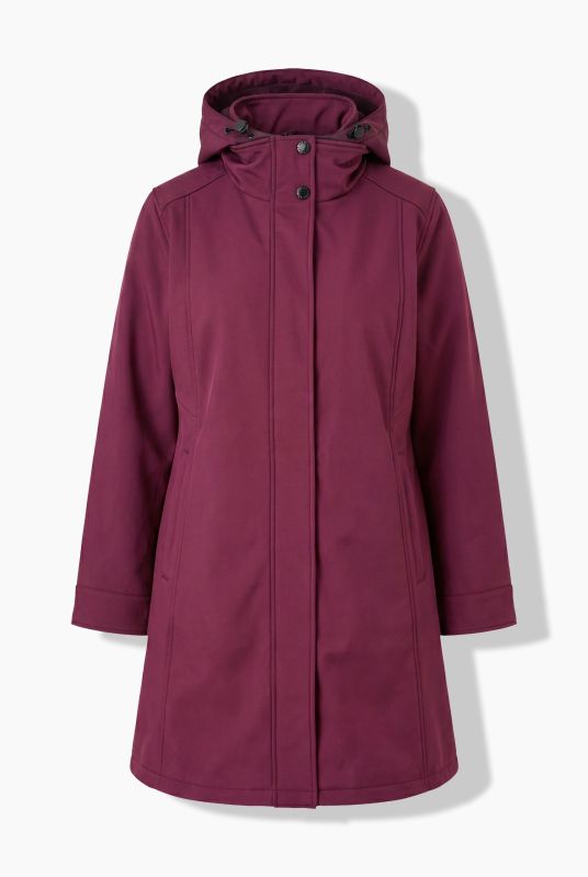 HYPRAR Water-Repellent Stretch Fit Softshell Jacket