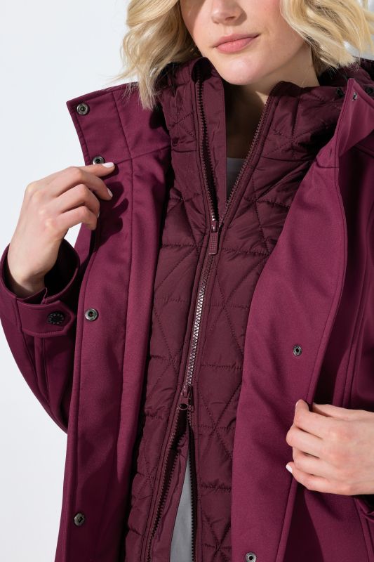 HYPRAR Water-Repellent Stretch Fit Softshell Jacket