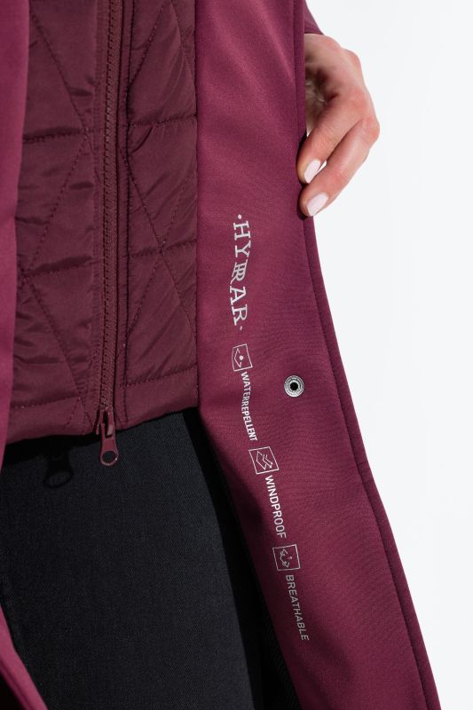 HYPRAR Water-Repellent Stretch Fit Softshell Jacket