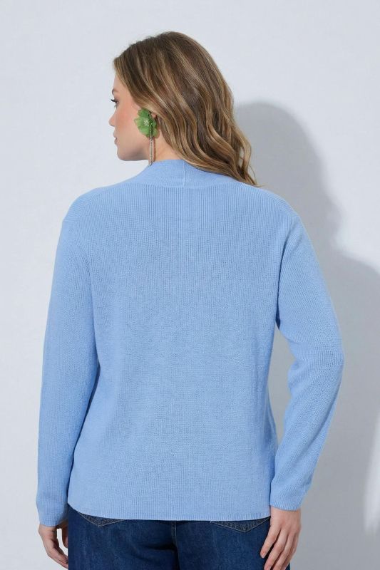 Eco Cotton Long Sleeve V-Neck Sweater