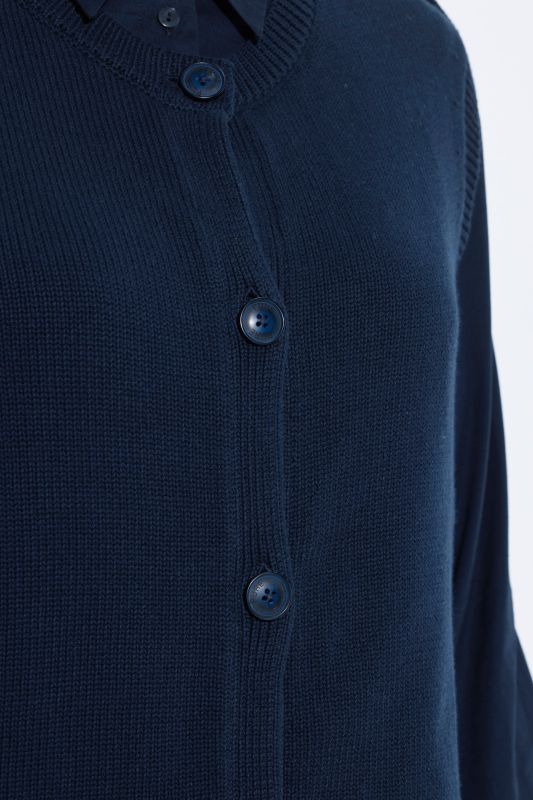 Eco Cotton Crew Neck Sweater Vest