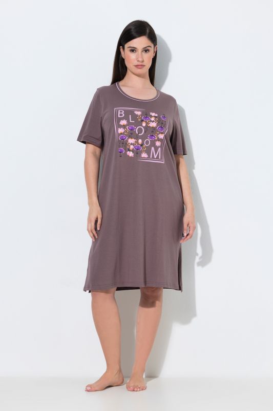 2 Pack Short Sleeve Sleep Tees- Floral Bloom