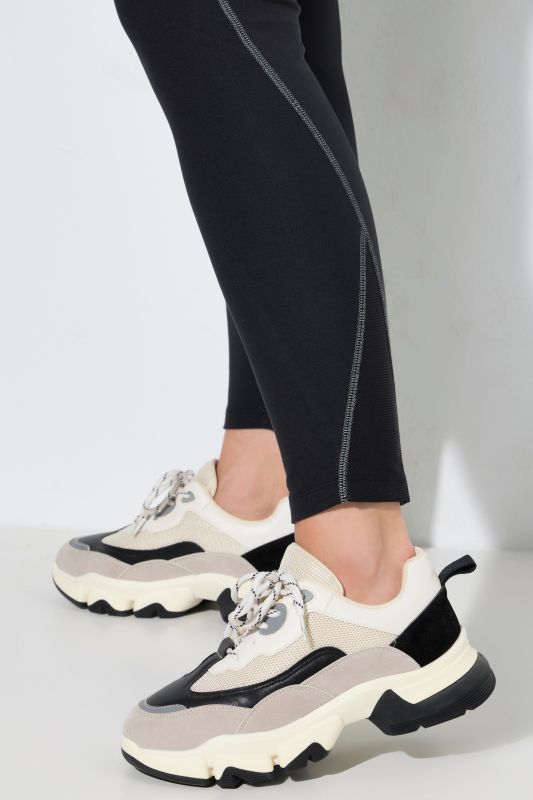 Reflective Detail Stretch Fit Athletic Leggings