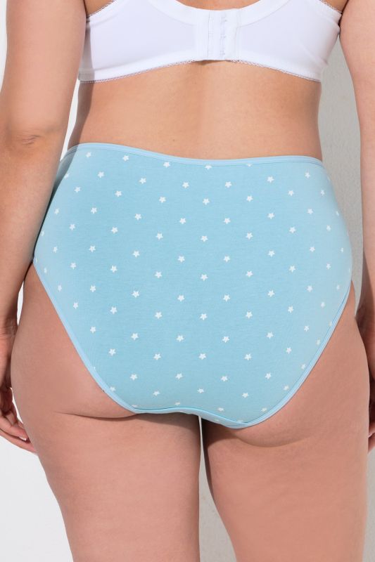 5 Pack of Printed Midi Briefs
