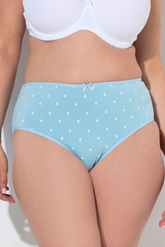 5 Pack of Printed Midi Briefs