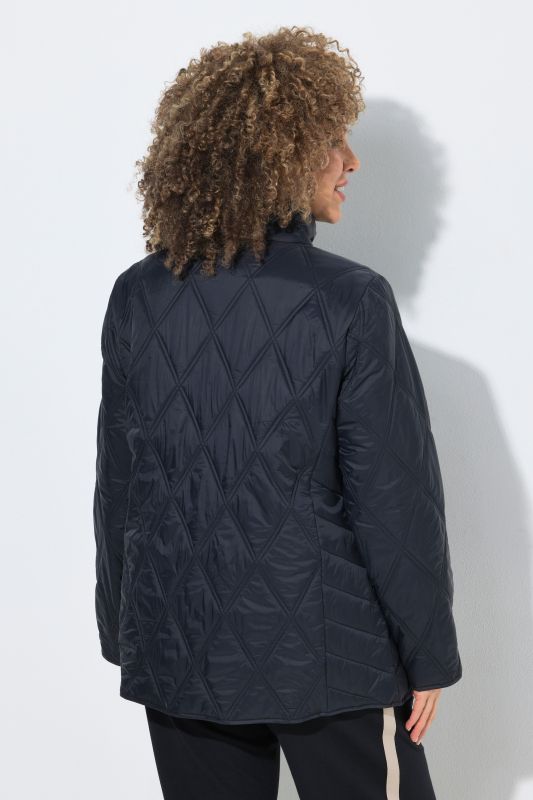 HYPRAR Mixed Quilted Water-Repellent Jacket