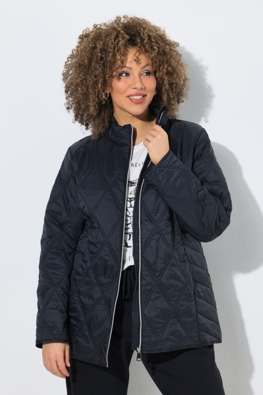 HYPRAR Mixed Quilted Water-Repellent Jacket