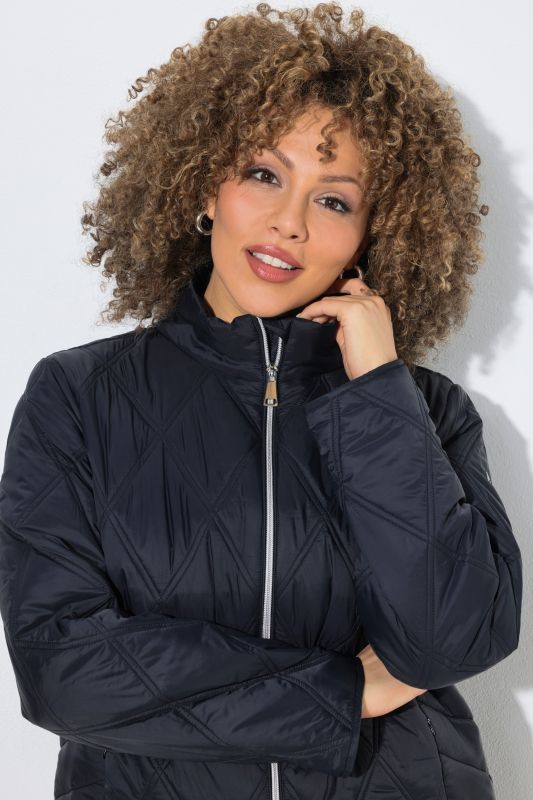 HYPRAR Mixed Quilted Water-Repellent Jacket