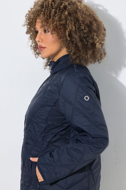 HYPRAR Mixed Quilted Water-Repellent Jacket