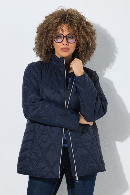 HYPRAR Mixed Quilted Water-Repellent Jacket