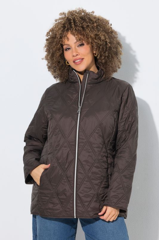 HYPRAR Mixed Quilted Water-Repellent Jacket