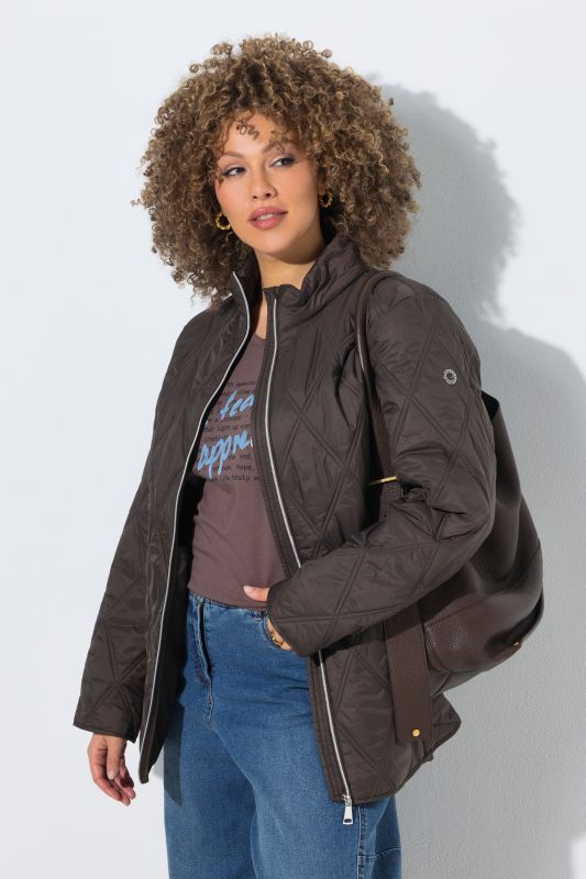 HYPRAR Mixed Quilted Water-Repellent Jacket