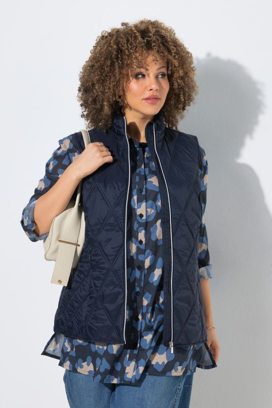 HYPRAR Mixed Quilted Water-Repellent Vest