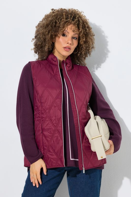 HYPRAR Mixed Quilted Water-Repellent Vest