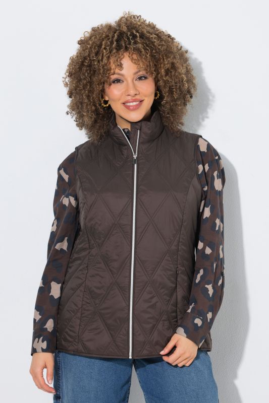 HYPRAR Mixed Quilted Water-Repellent Vest