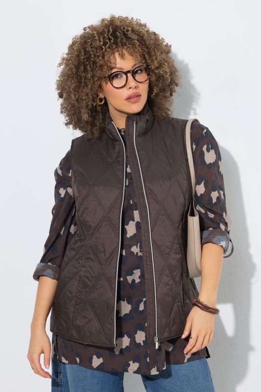 HYPRAR Mixed Quilted Water-Repellent Vest
