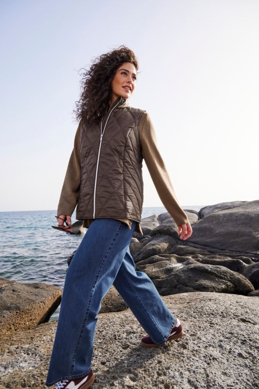 HYPRAR Mixed Quilted Water-Repellent Vest