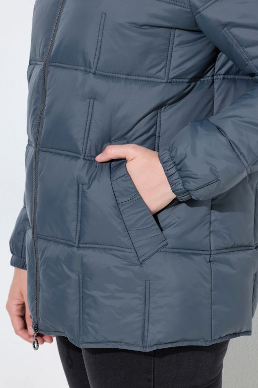 HYPRAR Collared Quilted Jacket