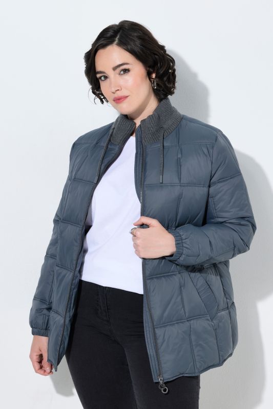 HYPRAR Collared Quilted Jacket