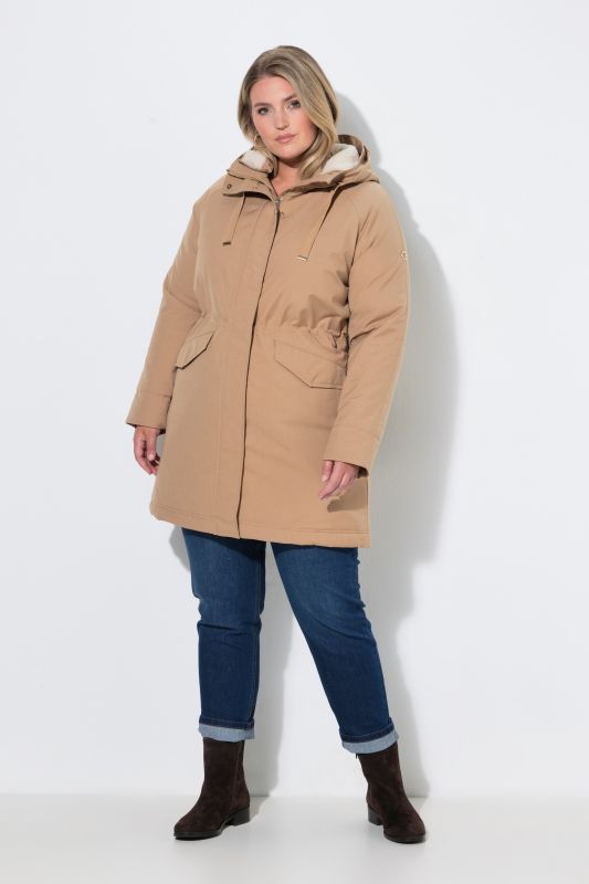 Waterproof Drawstring Waist Triple Function Parka