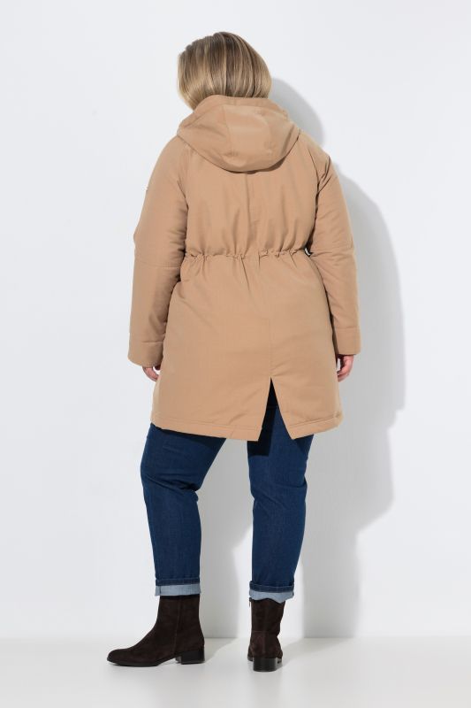 Waterproof Drawstring Waist Triple Function Parka