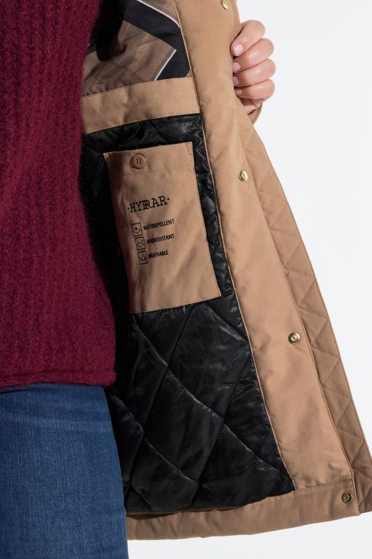 Waterproof Drawstring Waist Triple Function Parka