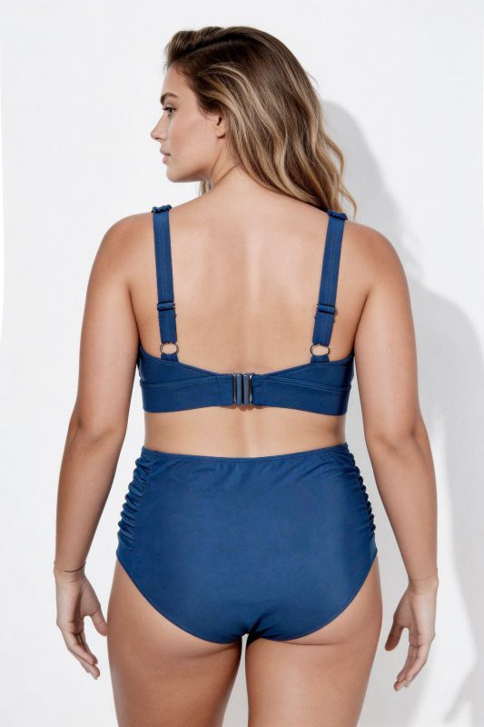 Ribbon Trim Two Piece Bikini Set