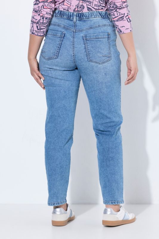 Side Stripe Stretch Fit Denim Jeans