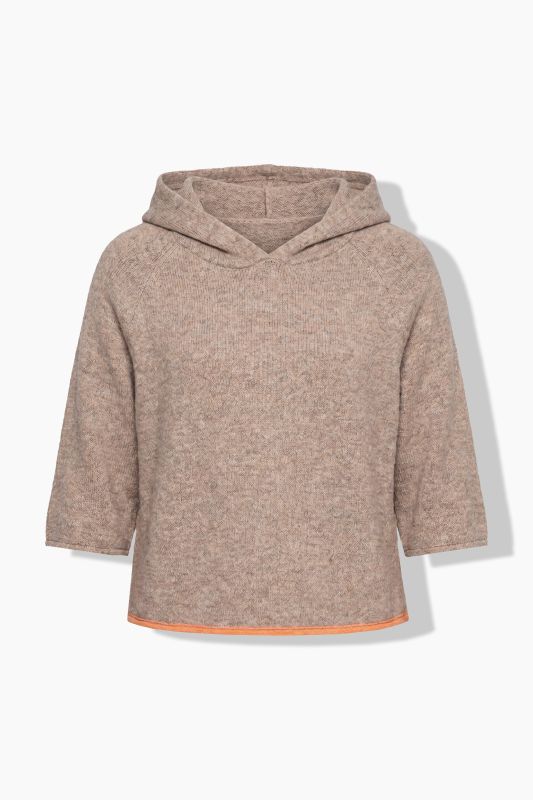 Short Sleeve Hooded Sweater