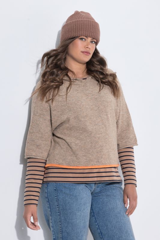 Short Sleeve Hooded Sweater