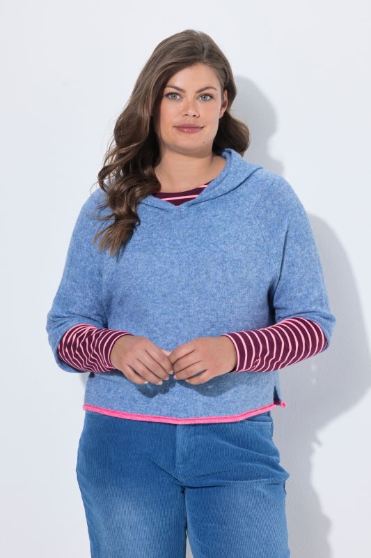 Short Sleeve Hooded Sweater