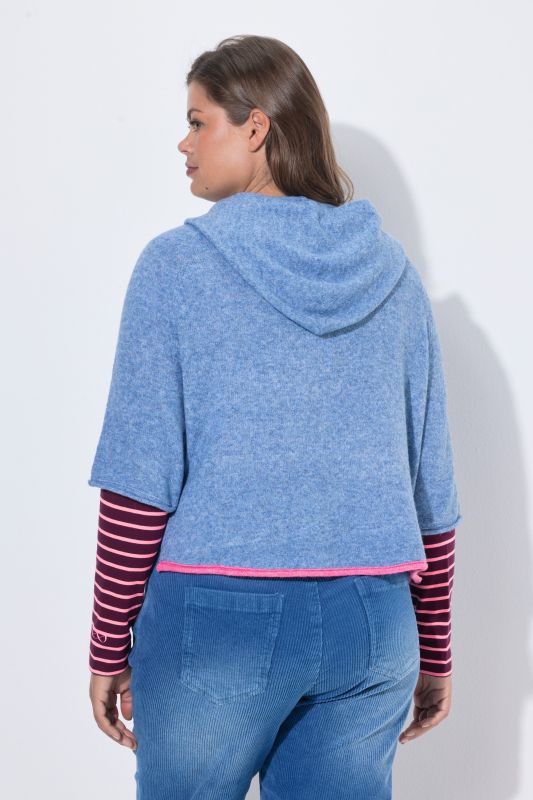Short Sleeve Hooded Sweater
