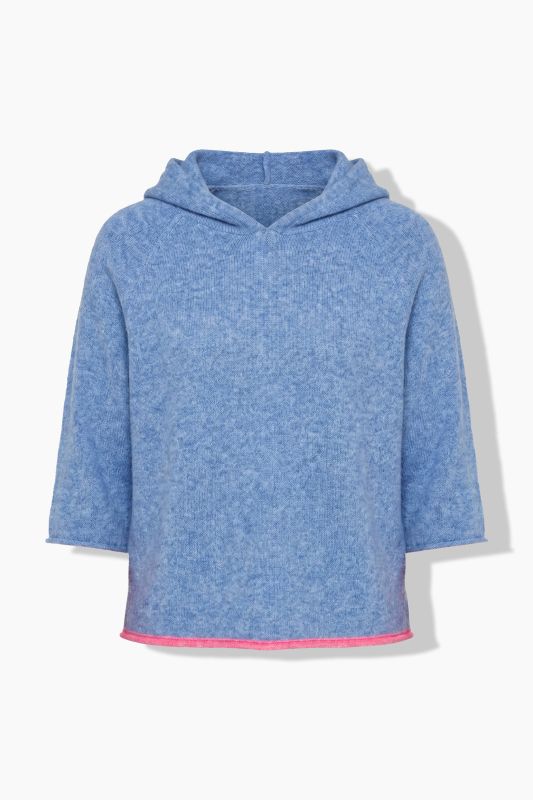 Short Sleeve Hooded Sweater
