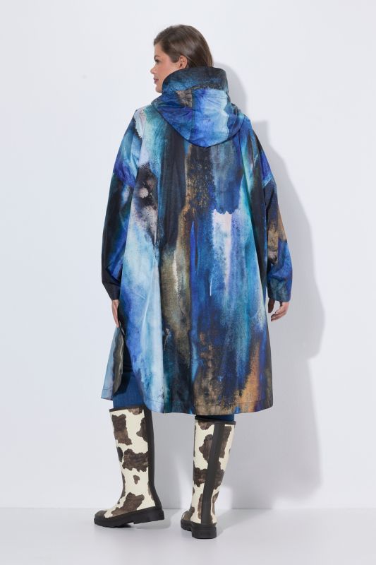 Glacier Blue Rain Poncho